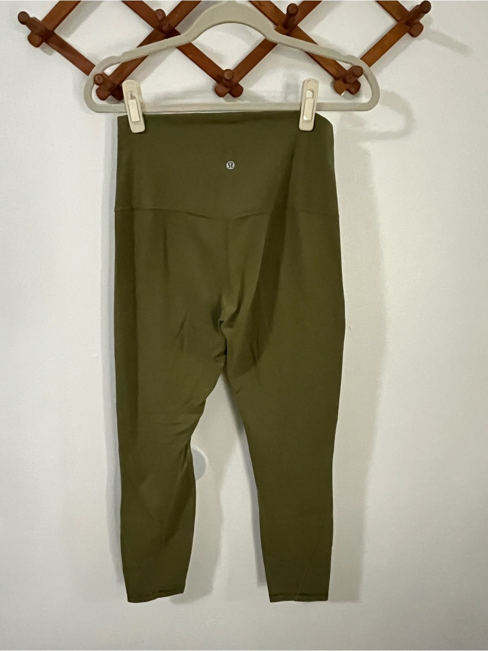 lululemon athletica Bronze Green High-Rise Leggings